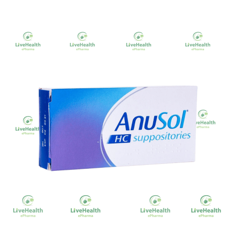 Anusol-HC Suppository (12 Suppositories)