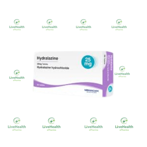 Hydralazine 25mg Tablet