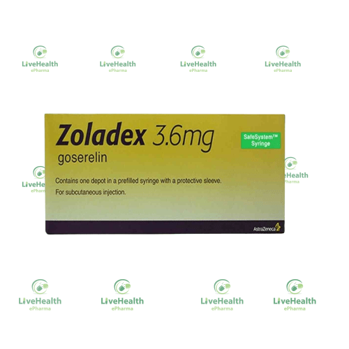 Zoladex Depot 3.6mg Subcutaneous Injection (1 Implant)