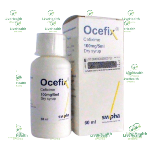 Ocefix 100mg/5ml Syrup (60 Mls)