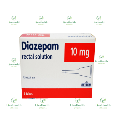 Diazepam 10mg rectal solution