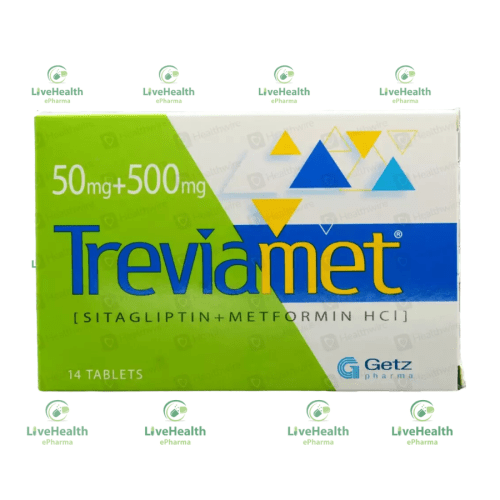 TREVIAMET TAB 50MG+500MG TP 35'S