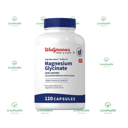 Walgreens Magnesium Glycinate x60