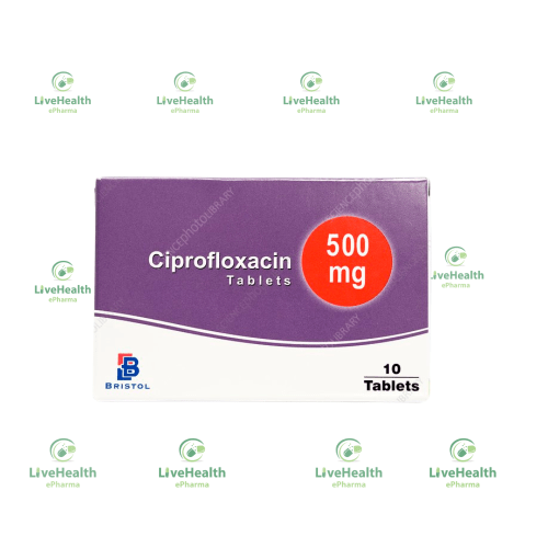 Ciprofloxacin 500mg Tablet (10 Tablets) by Bristol Laboratories Ltd