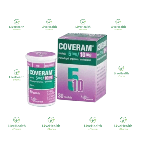 Coveram 5mg, 10mg Tablet (30 Tablets)