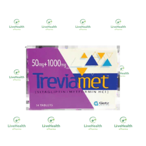 TREVIAMET TAB 50MG+1000MG TP 35'S