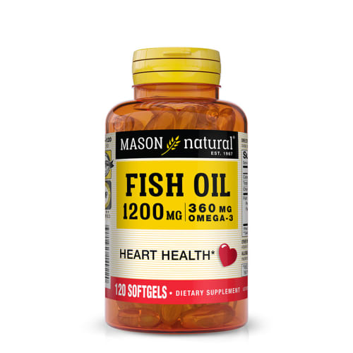 MASON NATURAL FISH OIL 1200MG,360MG OMEGA-3